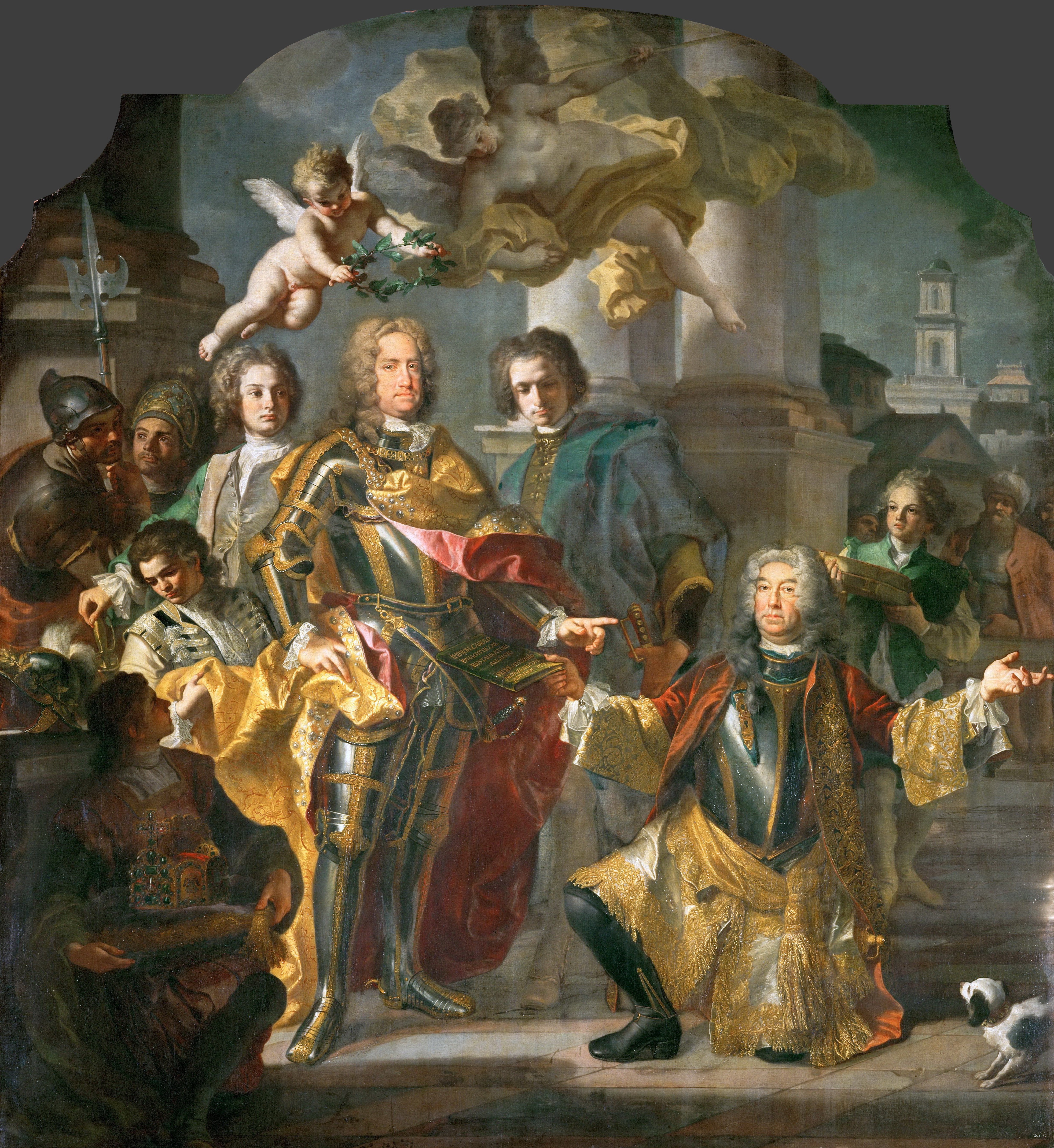 Charles VI and Gundakar Count Althann